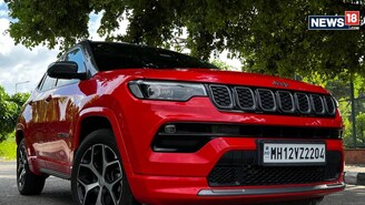 2024 Jeep Compass. (Shahrukh Shah/ News18)


