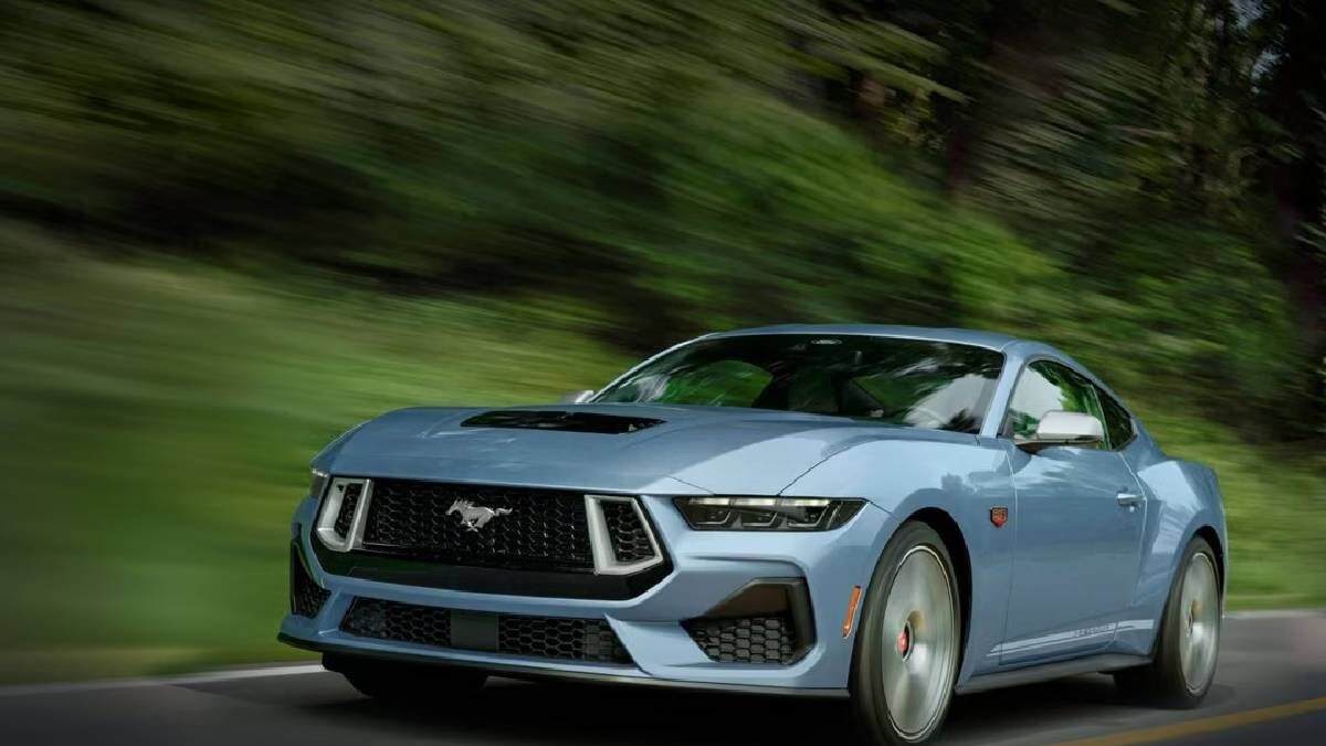 Ford celebrates the 60th Mustang with a limited edition Brittany Blue package