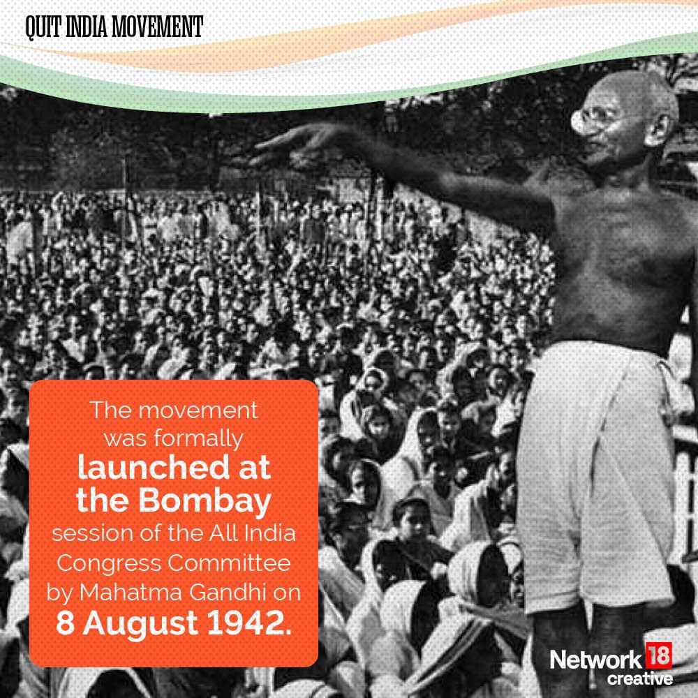 All You Need To Know About Quit India Movement | In Photos