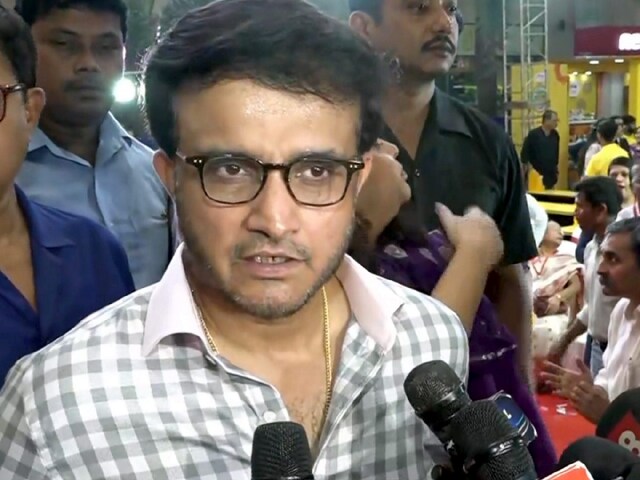 Former BCCI president Sourav Ganguly speaks with the media. The former Indian cricket team speaker faced backlash for his comments on security of women in Kolkata in the backdrop of protests demanding justice for the trainee doctor raped and murder at RG Kar Hospital. (Image: PTI)