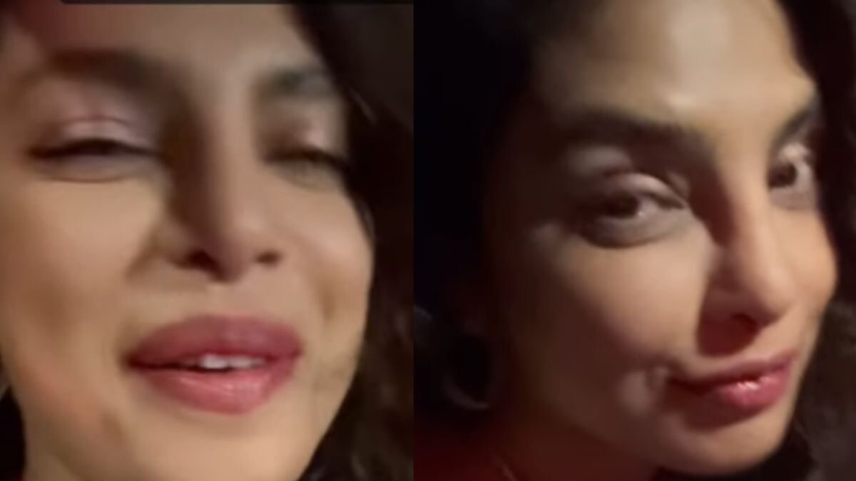 Priyanka Chopra Sings This Bollywood Classic As She Rushes To The Bluff Wrap Up Party