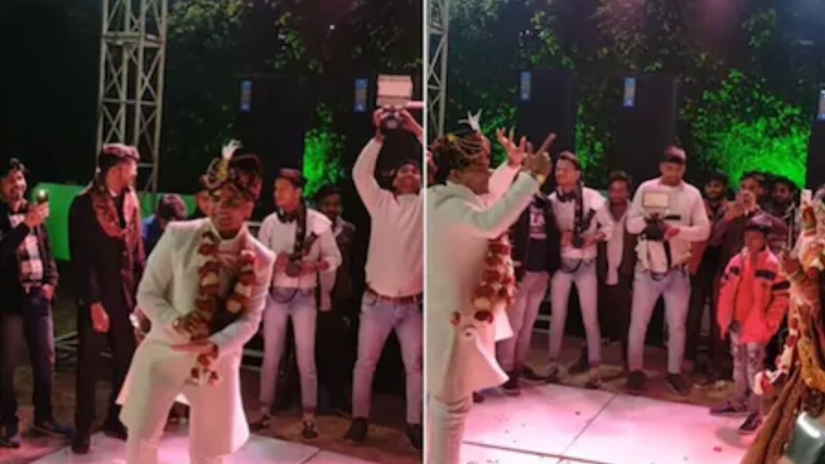 On Wedding, Groom Dedicates 'Cute' Dance Performance To Bride