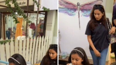 Mitha Rajpot In Rare Appearance, Mira Rajput Spotted With Daughter Misha | Movies ...
