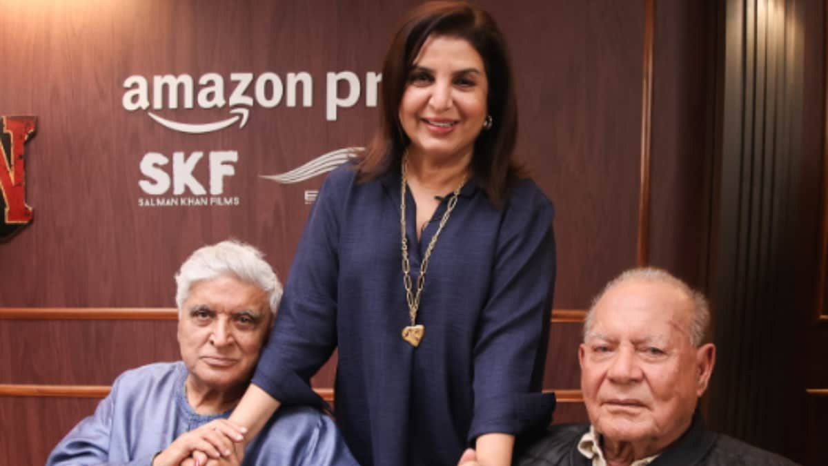 Farah Khan With ‘The OG Angry Young Men' Salim Khan And Javed Akhtar