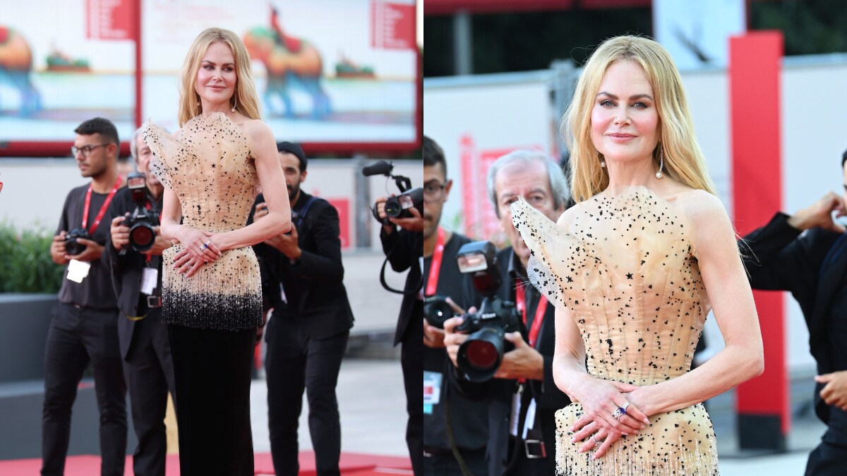 Nicole Kidman Graces Venice Film Festival In A Schiaparelli Corset ...