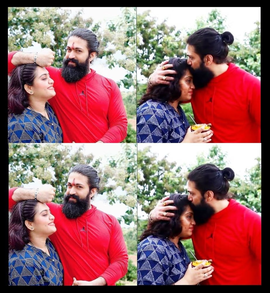 KGF Actor Yash Celebrates Rakhsha Bandhan At Home Before Diving Into ...