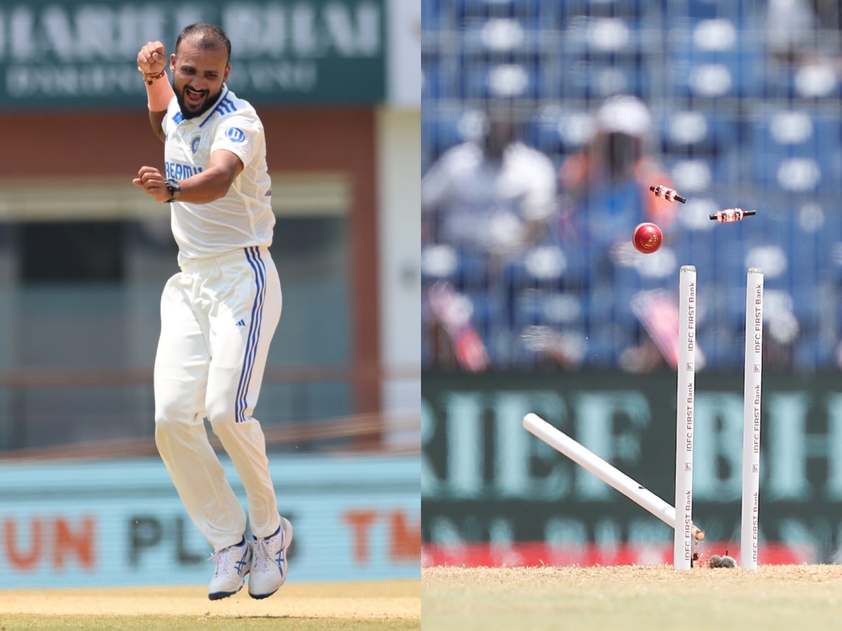 Watch: Akash Deep Uproots Stumps With Back-to-back Stunning Deliveries to  Rock Bangladesh in Chennai | Cricket News - News18