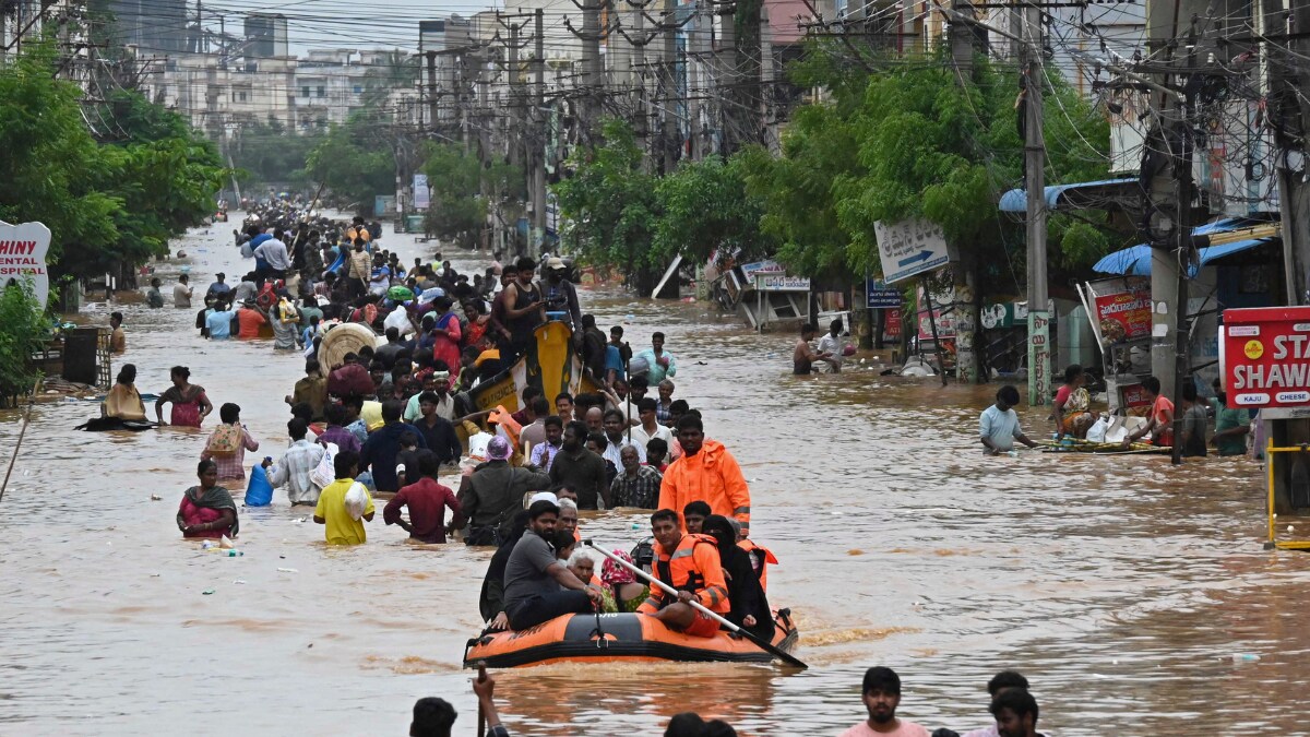 Centre To Provide Rs 3,448 Crore Immediate Assistance Under SDRF To Flood-Hit Andhra, Telangana