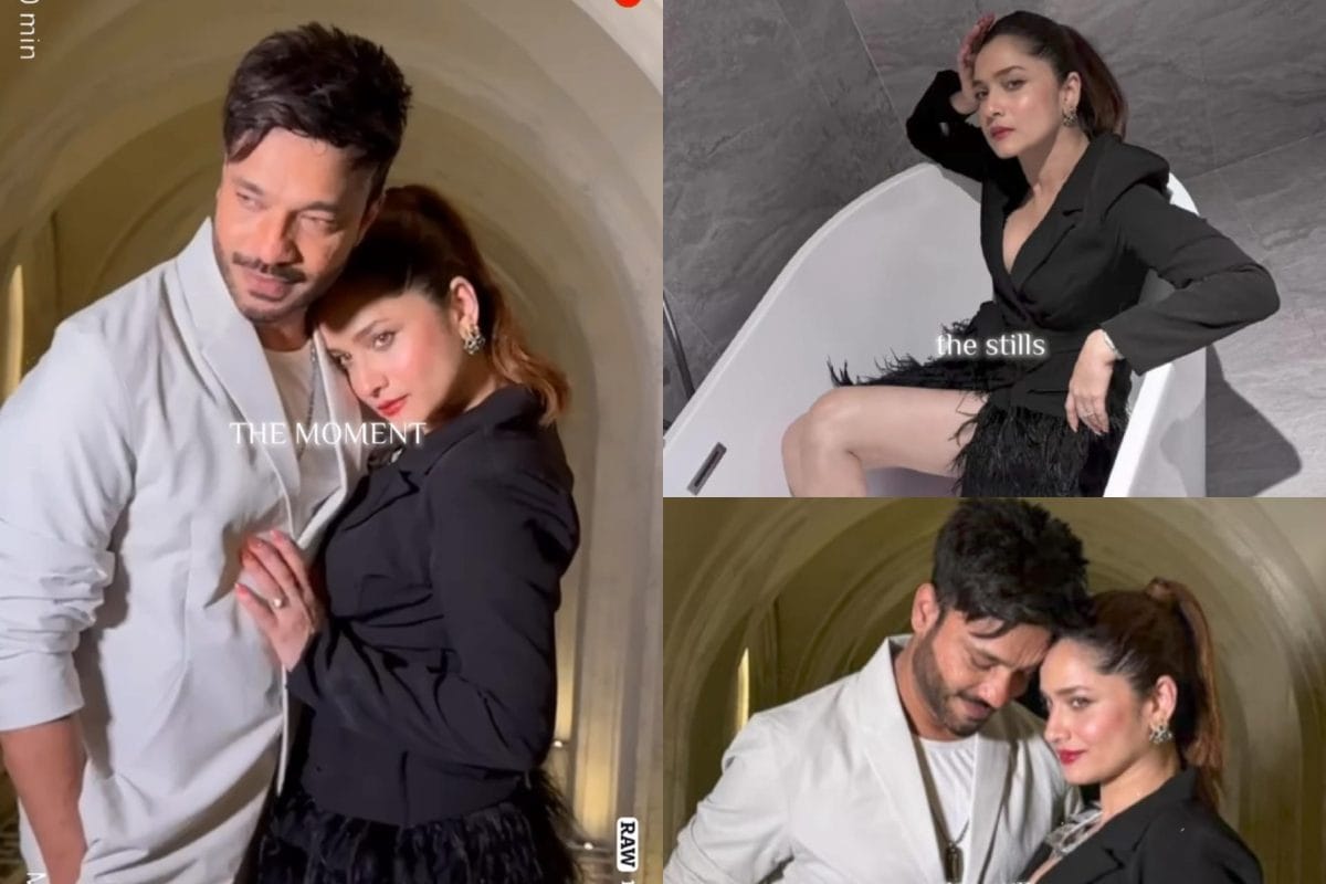 Ankita Lokhande and Vicky Jain's cozy moment a picture of marital bliss