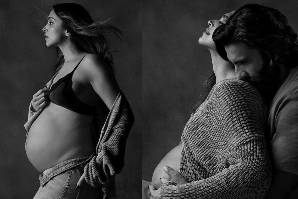 Pregnant Deepika Padukone Shows Off Baby Bump in Stunning Maternity Shoot  with Ranveer Singh | Photos | Movies News - News18