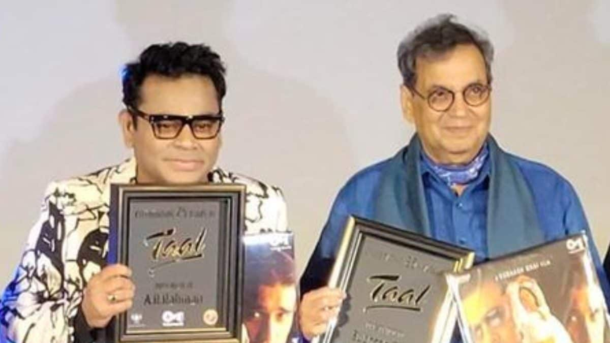 AR Rahman Reacts As Subhash Ghai Reveals He Was Paid The 'Minimum Fees' In Taal: 'Let’s Not Go There'