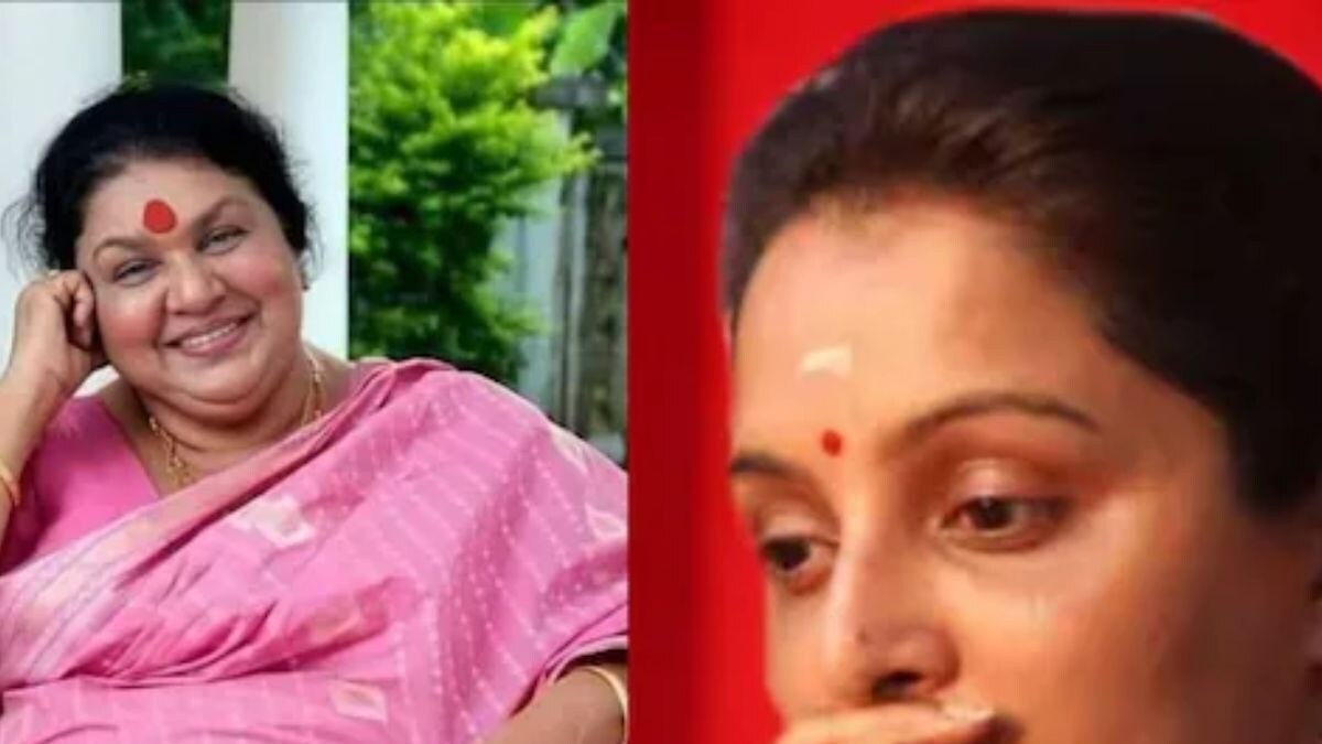 Mohanlal and Manju Warrier Mourn Kaviyoor Ponnamma