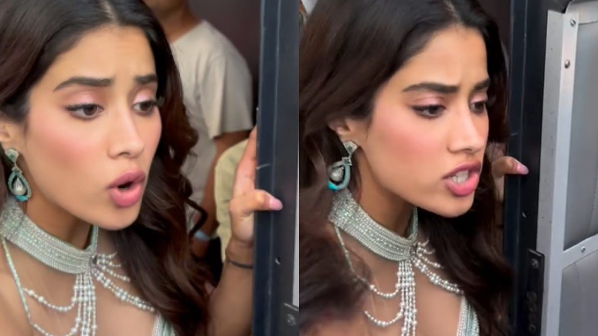 Janhvi Kapoor Gets ANGRY at Paparazzi Pushing Each Other, Says 'Aap ...