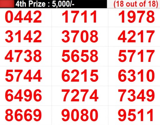 Kerala Lottery Result Live: Winning Numbers For Karunya KR-672 Lottery | PHOTOS