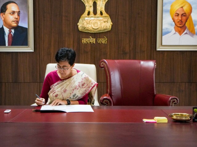 Delhi Chief Minister Atishi (PTI photo)