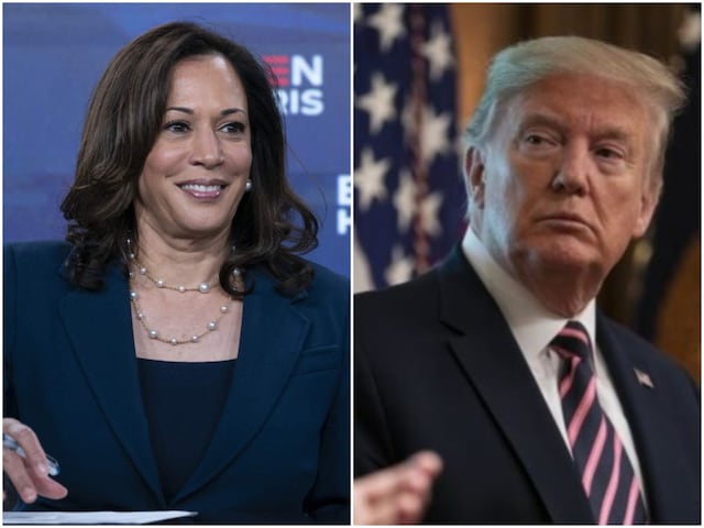 It is Kamala Harris  versus Donald Trump in the US elections. (AP)