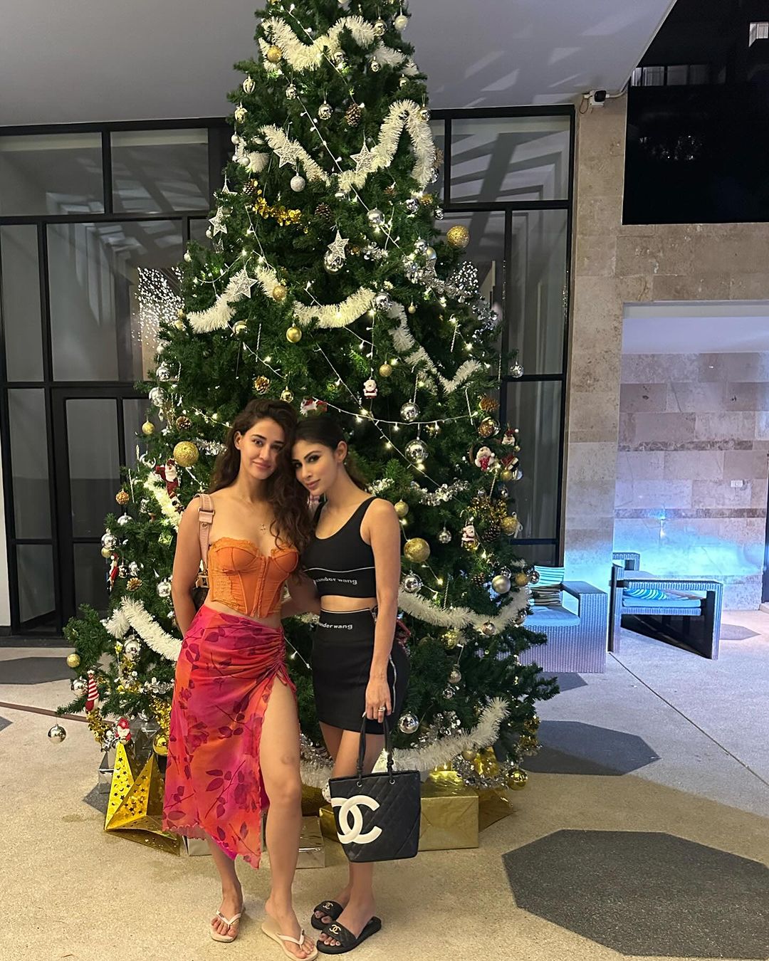 Mouni Roy and Disha Patani spend most of their time travelling with each other and bond over their shared interest in fashion and fitness. Every time they step out together, it is a visual delight for fashion police and fans who keep waiting for their new pictures and videos. (Image: imouniroy/Instagram)