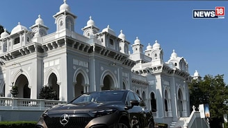 Mercedes-Benz EQS. (Photo: Shahrukh Shah/ News18) 