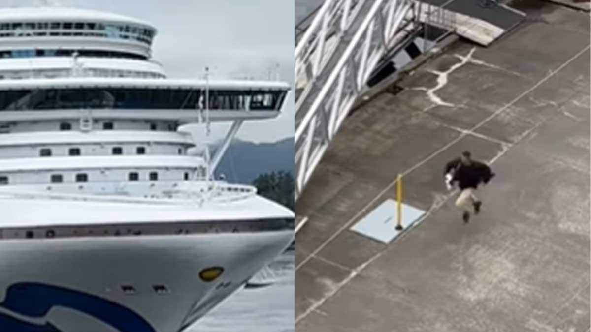 Viral Video Shows Man's Hilarious Dash For Wrong Ship, And Internet Can't Get Enough Of It