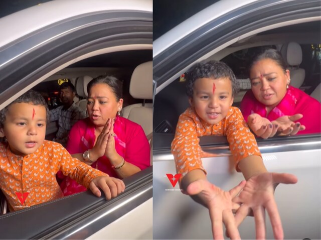 Watch: Bharti Singh’s Son Gola’s Adorable Interaction With Paps - News18