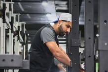 Rohit Sharma at MCA's gym Rohit Sharma at MCA's gym