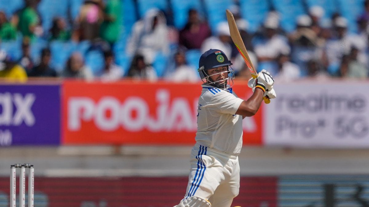 4,4,4,4,4: Sarfaraz Khan Hits Five Boundaries in a Row in an Over of ...