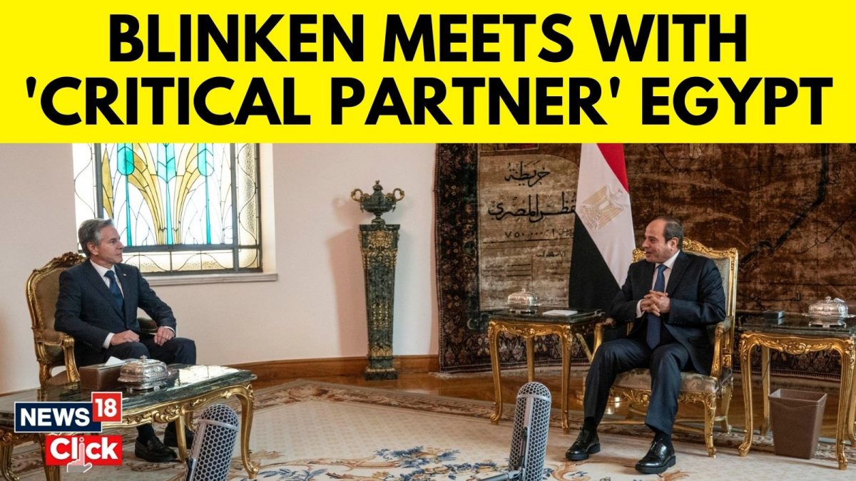 US Secretary of State Antony Blinken Visits Egypt for Talks on Securing ...