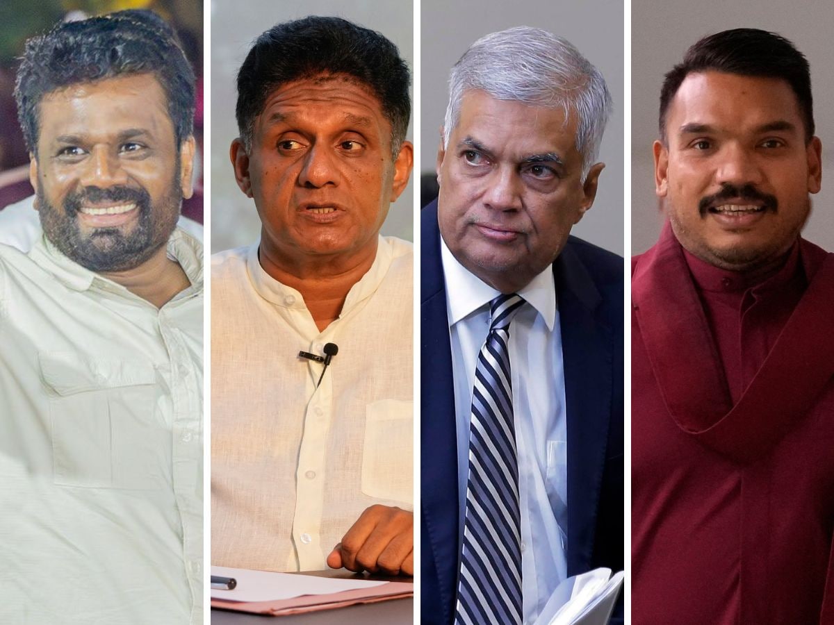 Sri Lanka Presidential Polls: Perception Favours Anura, Numbers Sajith & Ranil, Namal Under No Pressure To Win | World News - News18