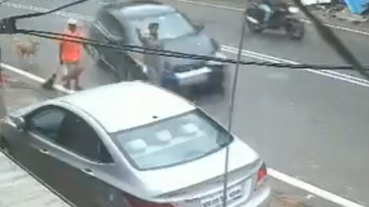 On Cam | Pedestrian Severely Injured After Speeding Car Hits Her In ...