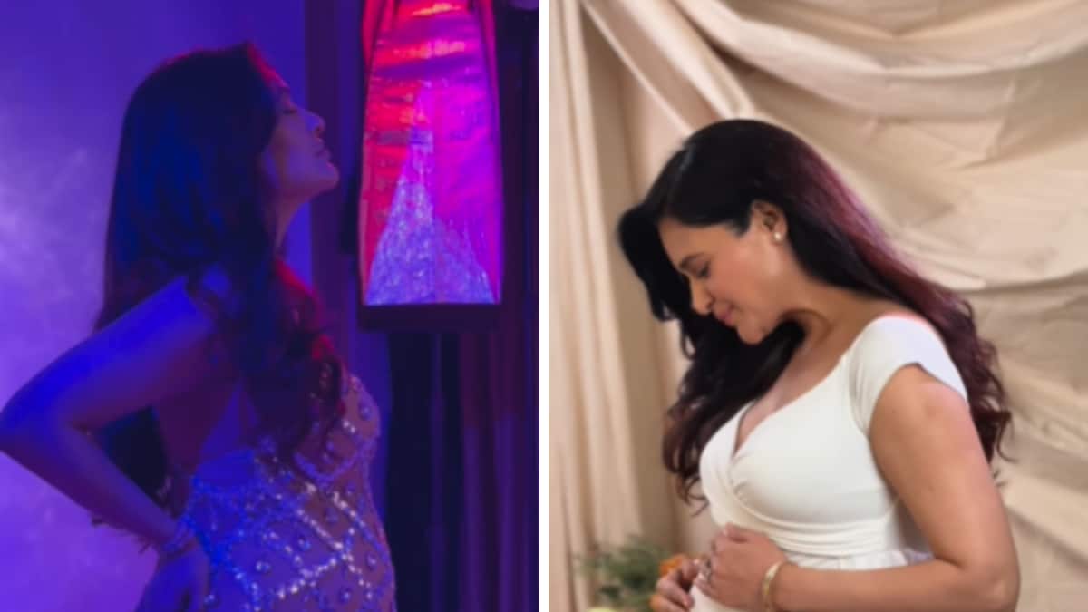Yuvika Chaudhary Drops BTS Video From Maternity Shoot, FaceTimes With Prince Narula