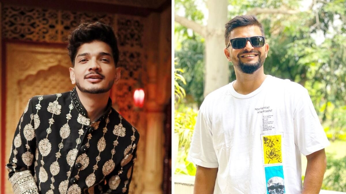 Suresh Raina Spotted With Munawar Faruqui On Opening Day Of ECL 2024