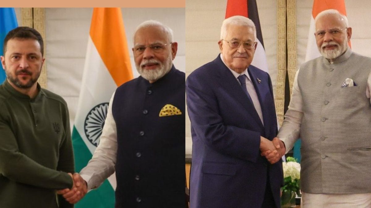 Modi's Twin Meetings in New York With Ukraine & Palestine Presidents ...