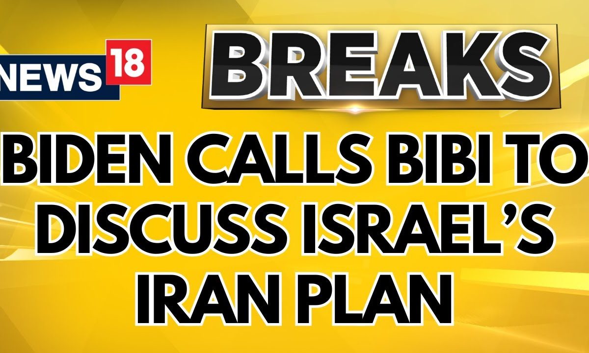 US President Biden Speaks To Israel's PM Netanyahu On Plans For Retaliation Against Iran | News18