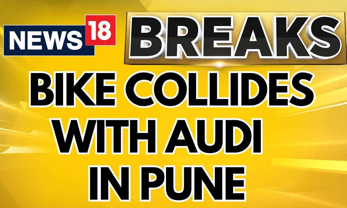 Pune News Today | Bike Collides With An Audi Car In Pune , Driver Killed | Breaking News | News18