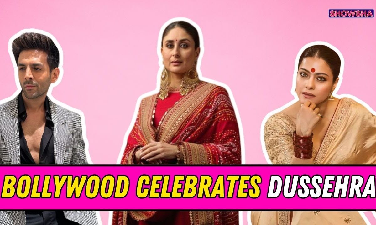 From Kartik Aaryan To Kareena Kapoor, Here's How Bollywood Celebs Celebrated Dussehra I WATCH