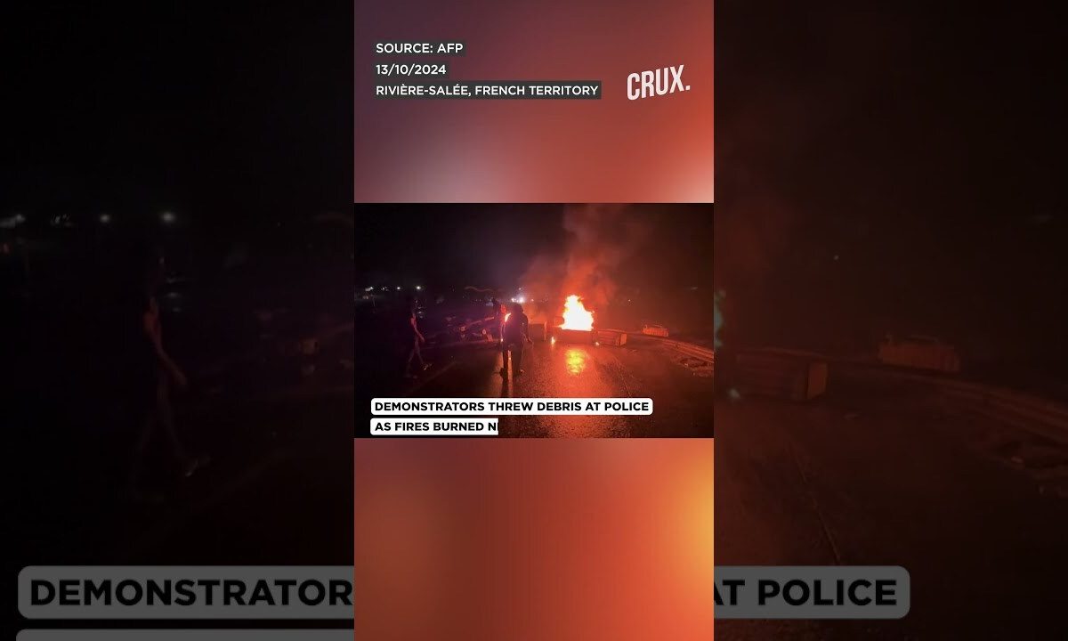Fires Near Martinique Airport As Protesters Slam High Cost Of Living