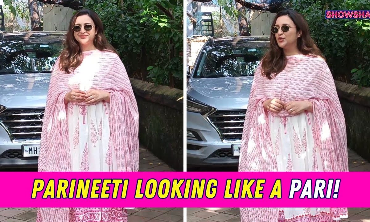 Parineeti Chopra Looks Stunning In Ethnic Wear As She Steps Out I WATCH