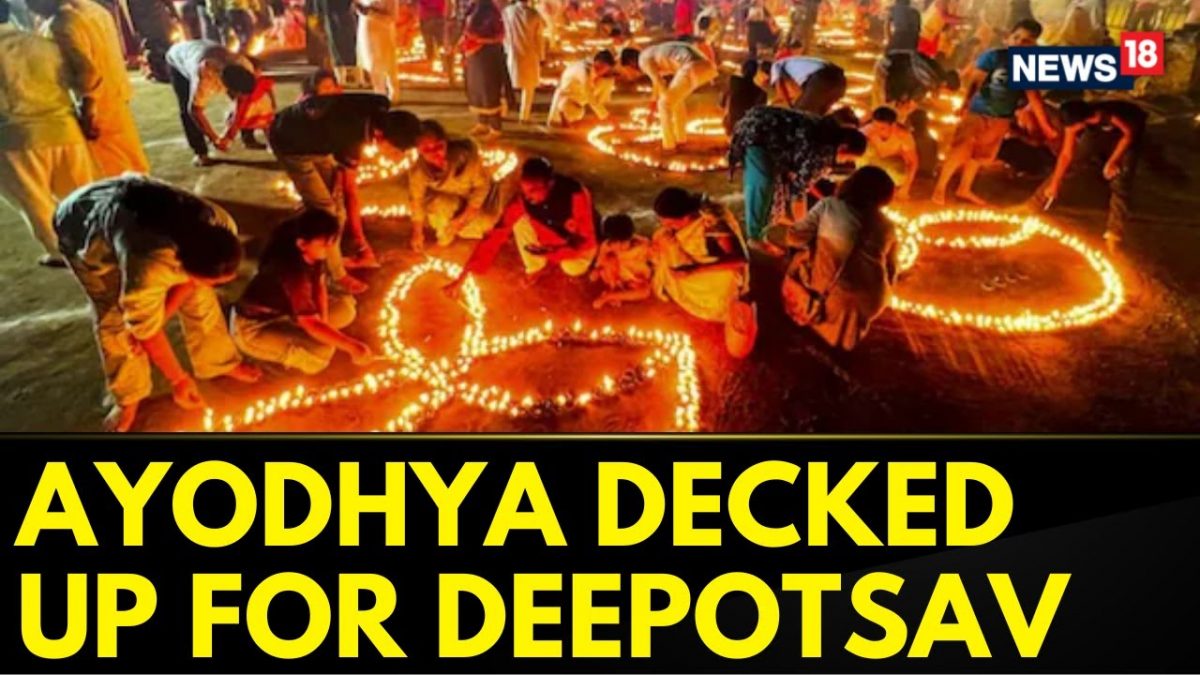 Ayodhya Deepotsav 2024 | Ram Nagri Ayodhya All Decked Up For Deepotsav ...
