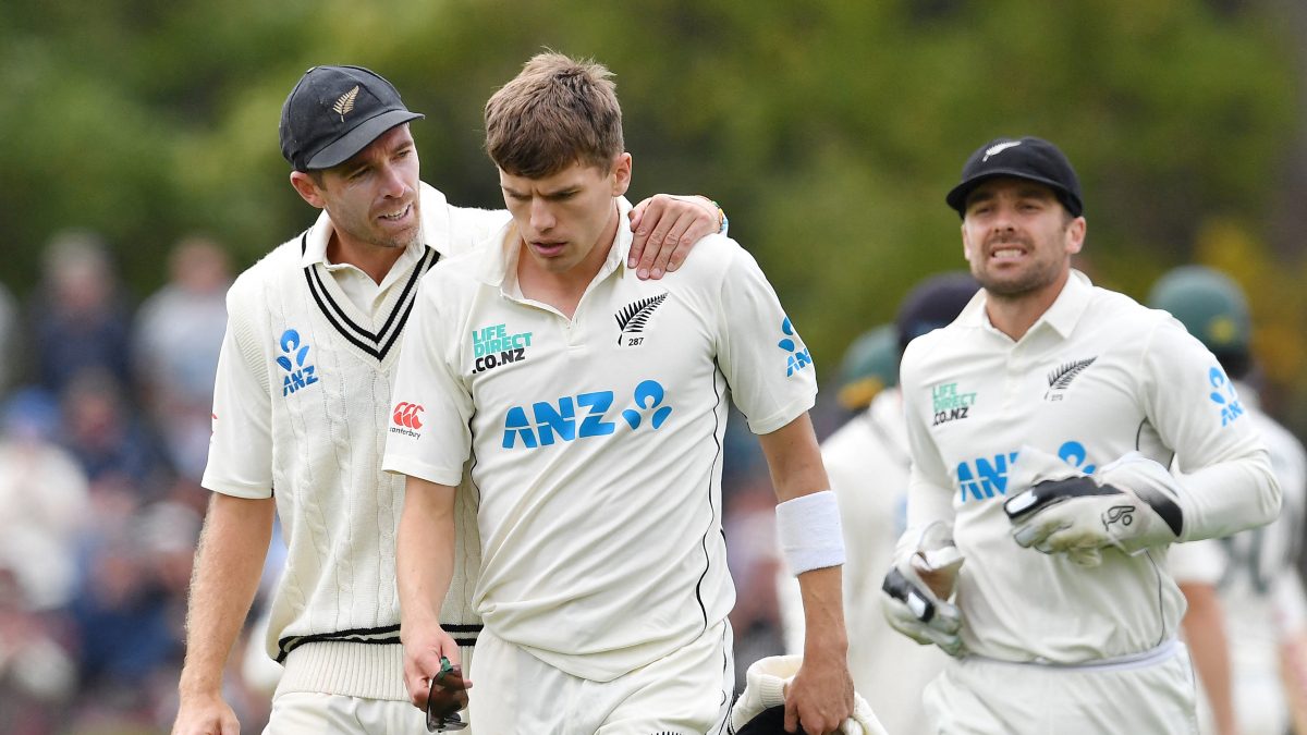 New Zealand Lose Fast Bowler to Knee Injury a Day Before 1st Test vs ...