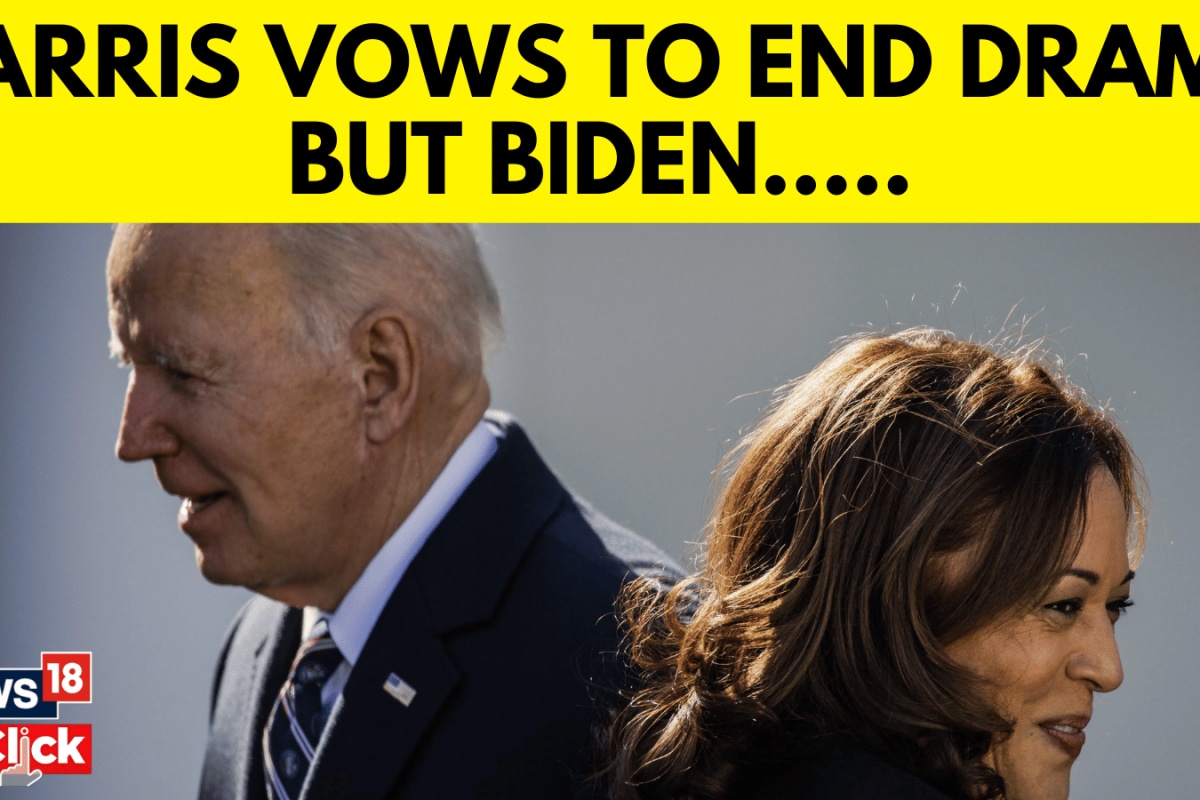 Harris pledges to put an end to drama but Bidens garbage remark sparks controversy