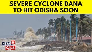 Odisha Braces For Severe Cyclone Dana