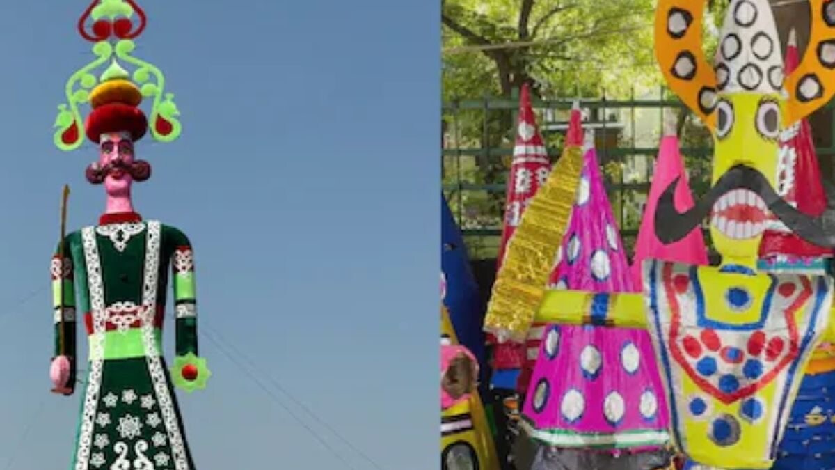 Dwarka Society Makes 211-foot Tall Ravana Effigy For Dussehra