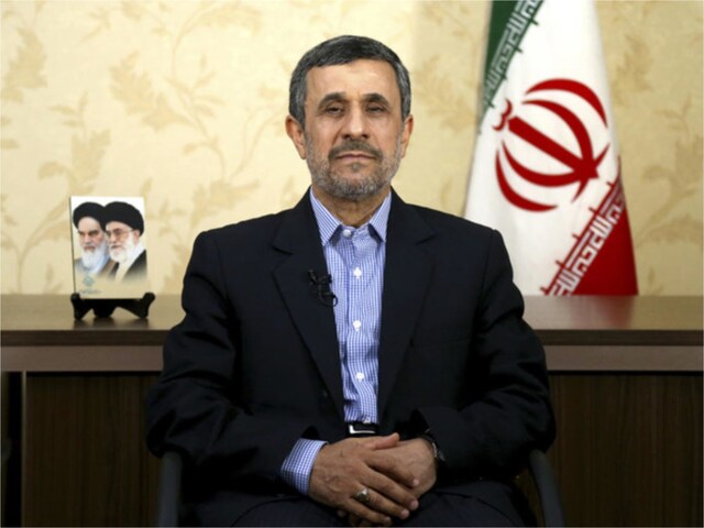 Former Iranian President Mahmoud Ahmadinejad (AP photo)