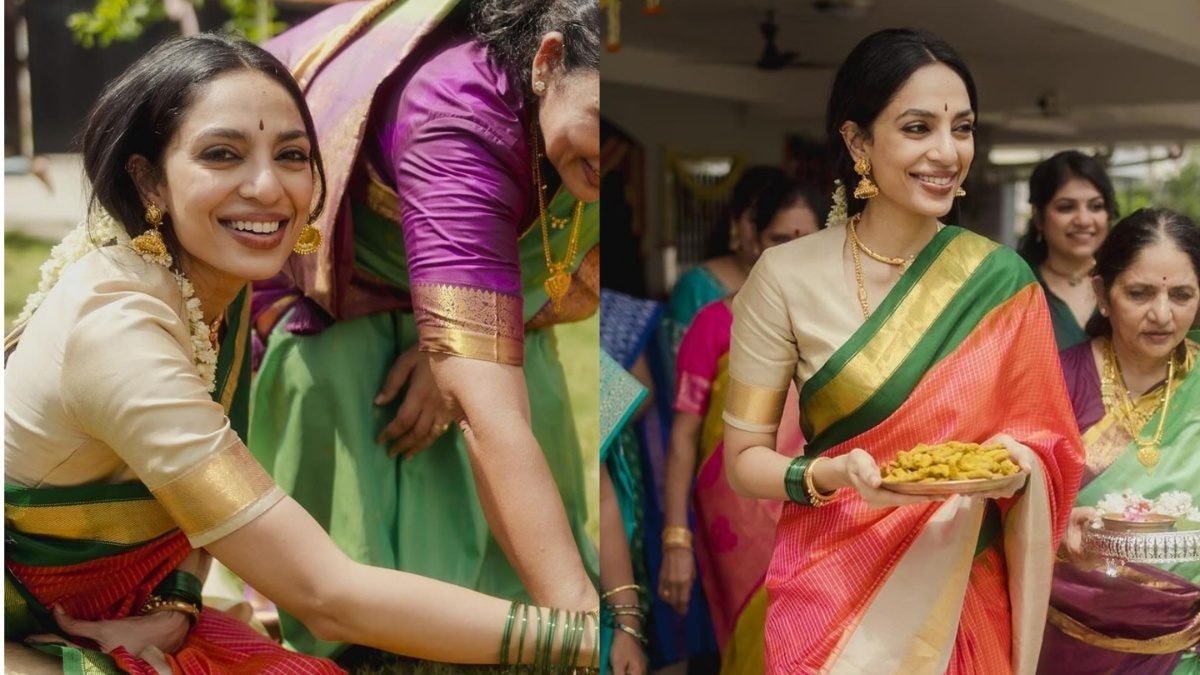 Sobhita Dhulipala and Naga Chaitanya Kick off Wedding Festivities with Pasupu Danchatam Ceremony