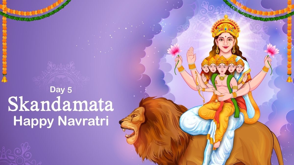 Navratri 2024 Day 5 Maa Skandamata: Date, Puja Vidhi, Shubh Muhurat, Colour, and Bhog