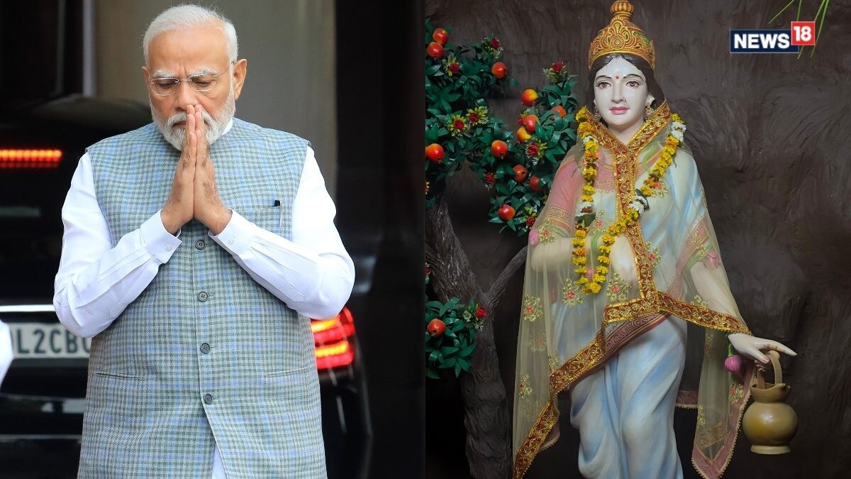 Navratri 2024 Day 2 Prime Minister Narendra Modi Offers Prayers to Maa Navratri 2024 Day 2 Prime Minister Narendra Modi Offers Prayers to Maa
