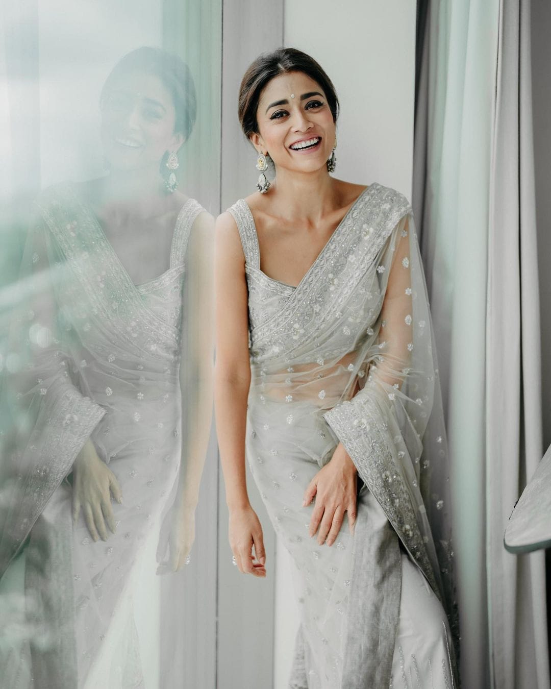 grey navratri dress 2024 Day 3 Colour: 5 Celebrity-Inspired Outfits You'll Love | PHOTOS | Lifestyle News checker