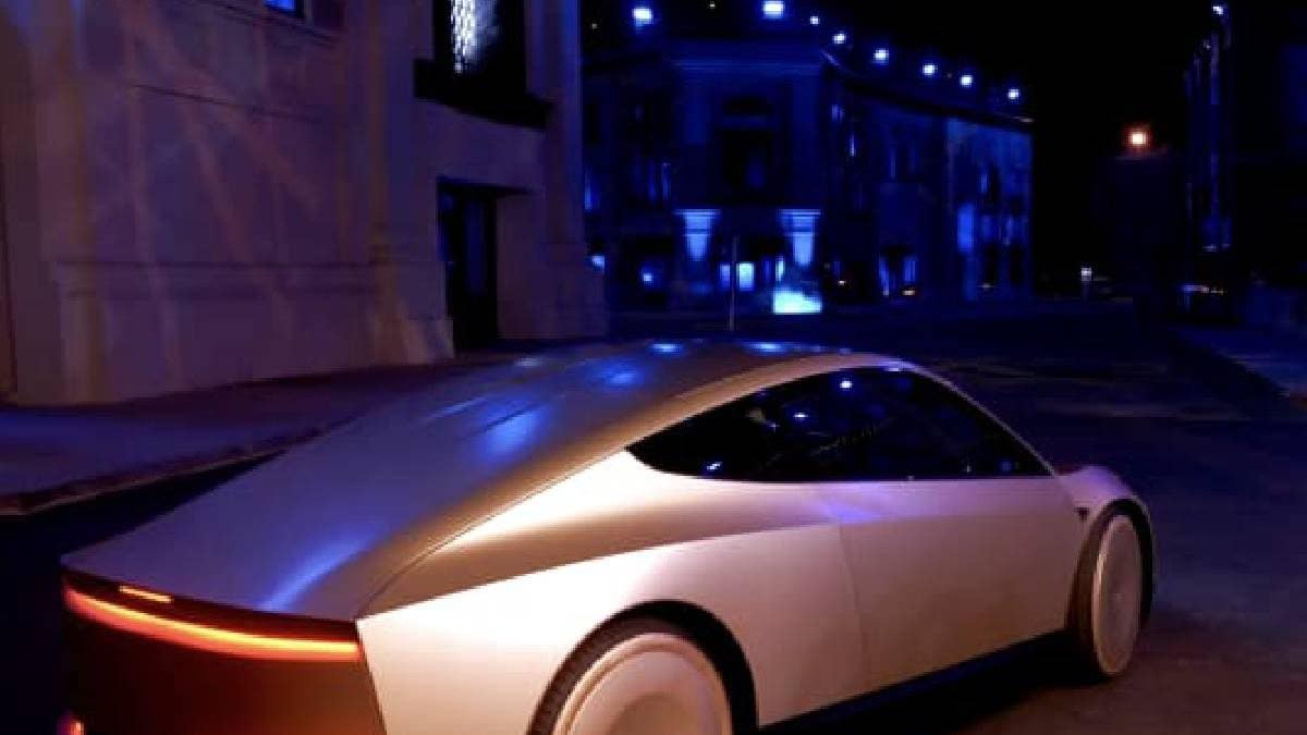 Tesla Stering Less Car Watch: Tesla Self-Driving Robot Taxi, Along With Steering less EV ...