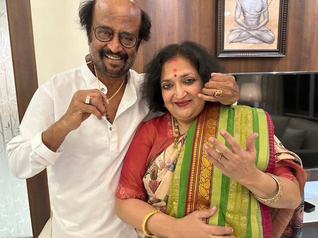 Rajinikanth's wife Latha shares his health update.