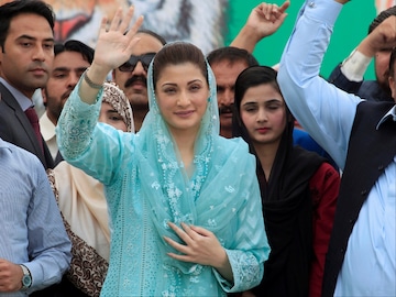 Maryam Nawaz is being severely criticised by the opposition for embarking on a Europe trip. (Reuters)